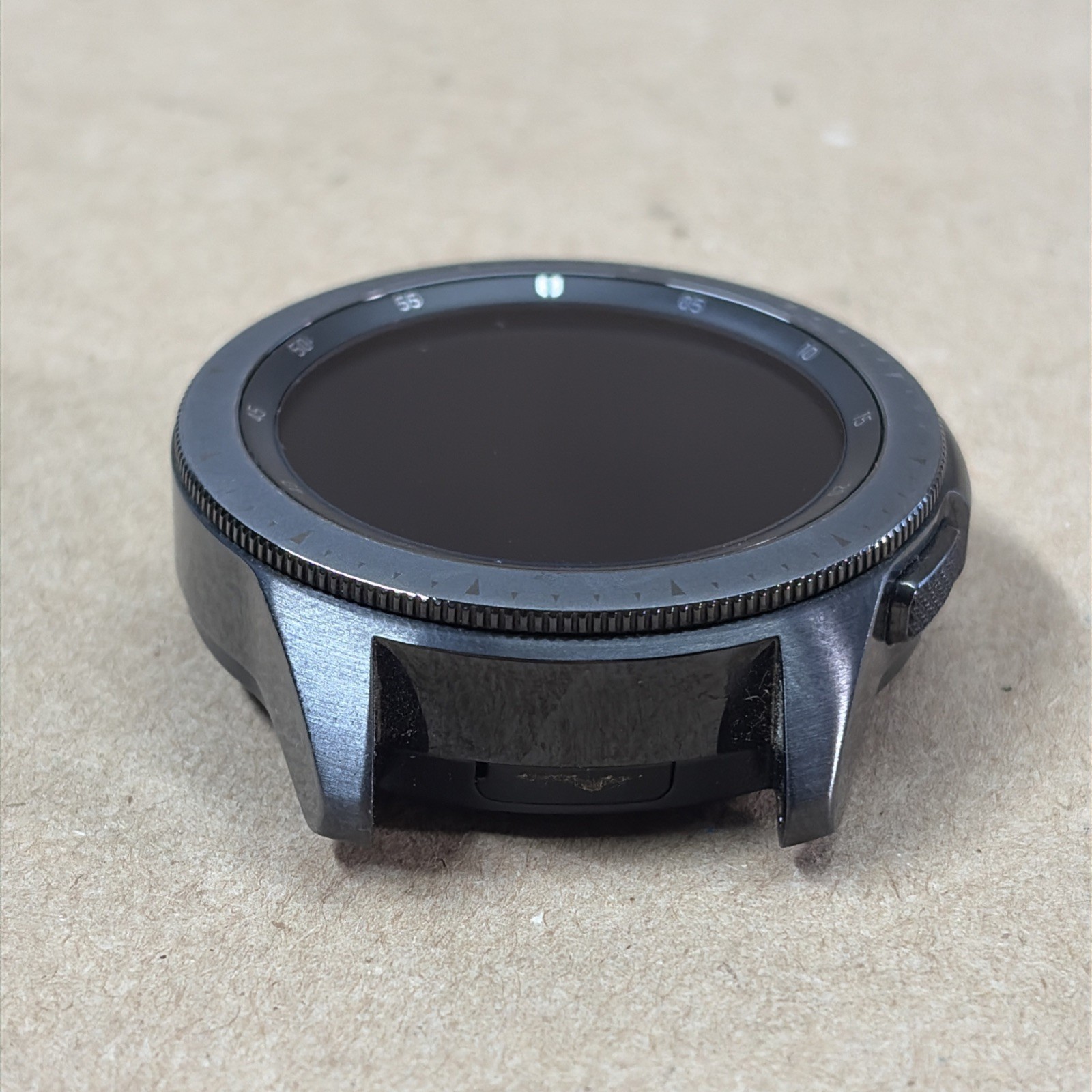 FOR PARTS Samsung Galaxy Watch SM-R810 42mm Face Only Black BOOT LOOP