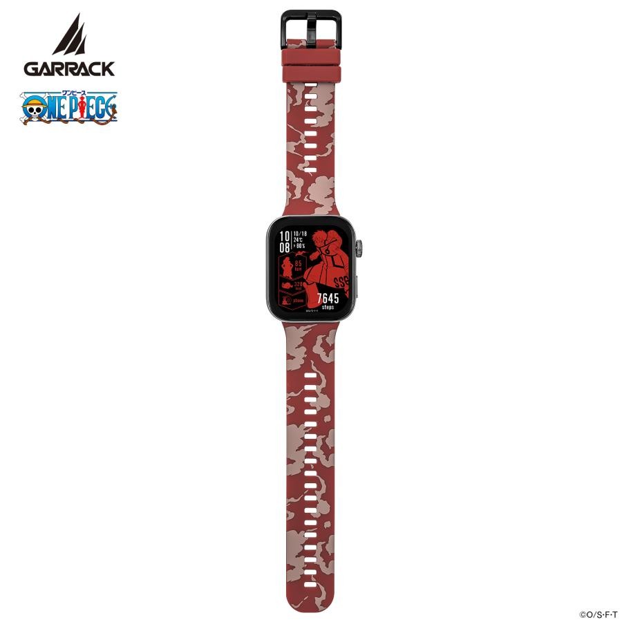 GARRACK One Piece Luffy Smartwatch HUC-OP-FT3-L Quartz GPS Silicone Strap w/Box