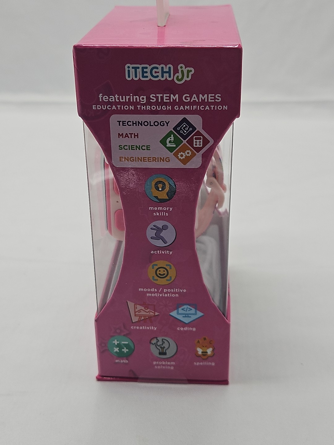 ITECH Jr. Kids Smartwatch Butterfly Band Earbuds W/MP3 Jack 25+ STEM Games