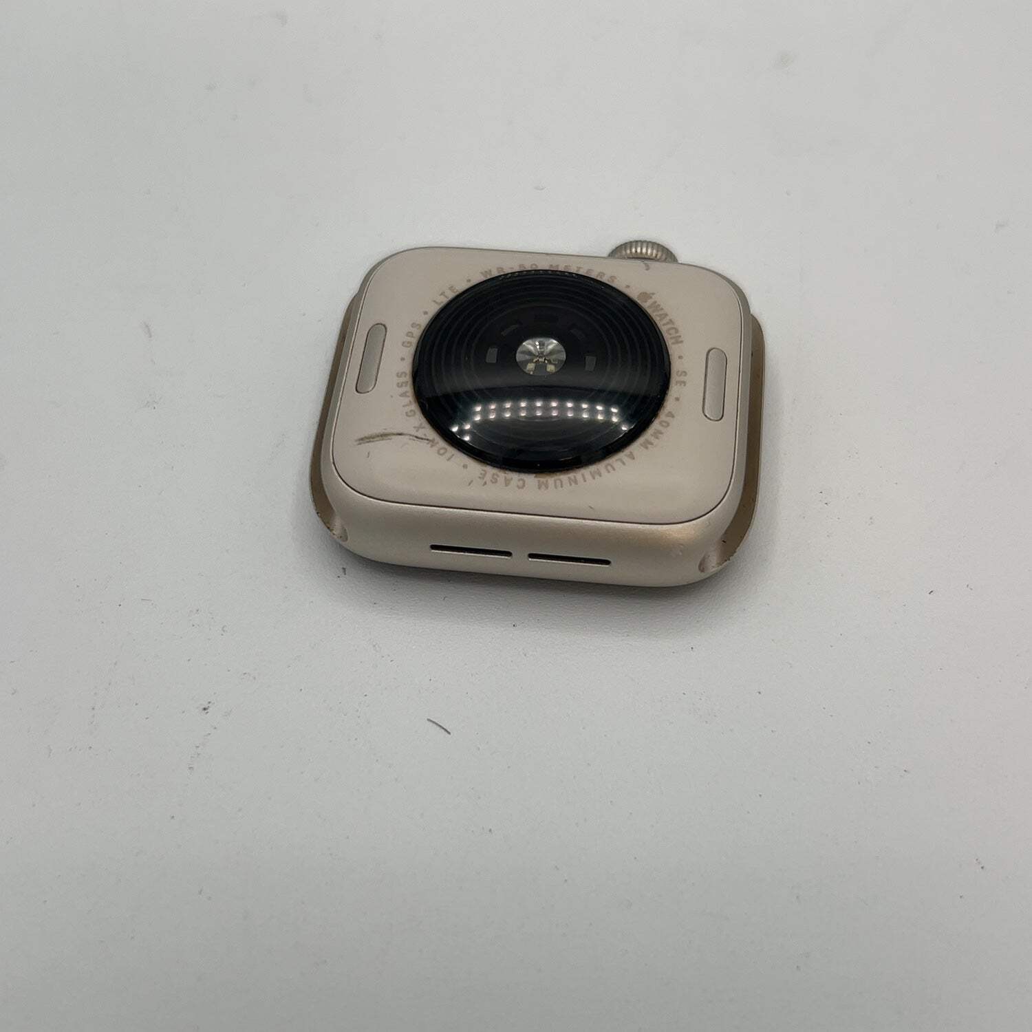 Unlocked Apple Watch SE 2nd Gen 40MM Starlight Aluminum MNTK3LL/A Face Only