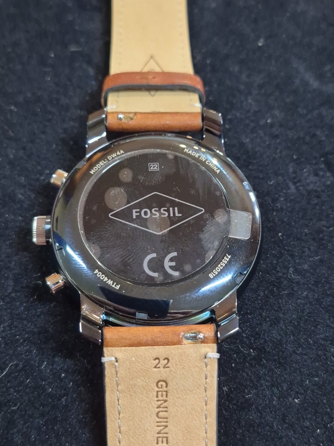 Fossil Smart Watch Q Explorist Gen 3 (Model FTW4004 / DW4A)