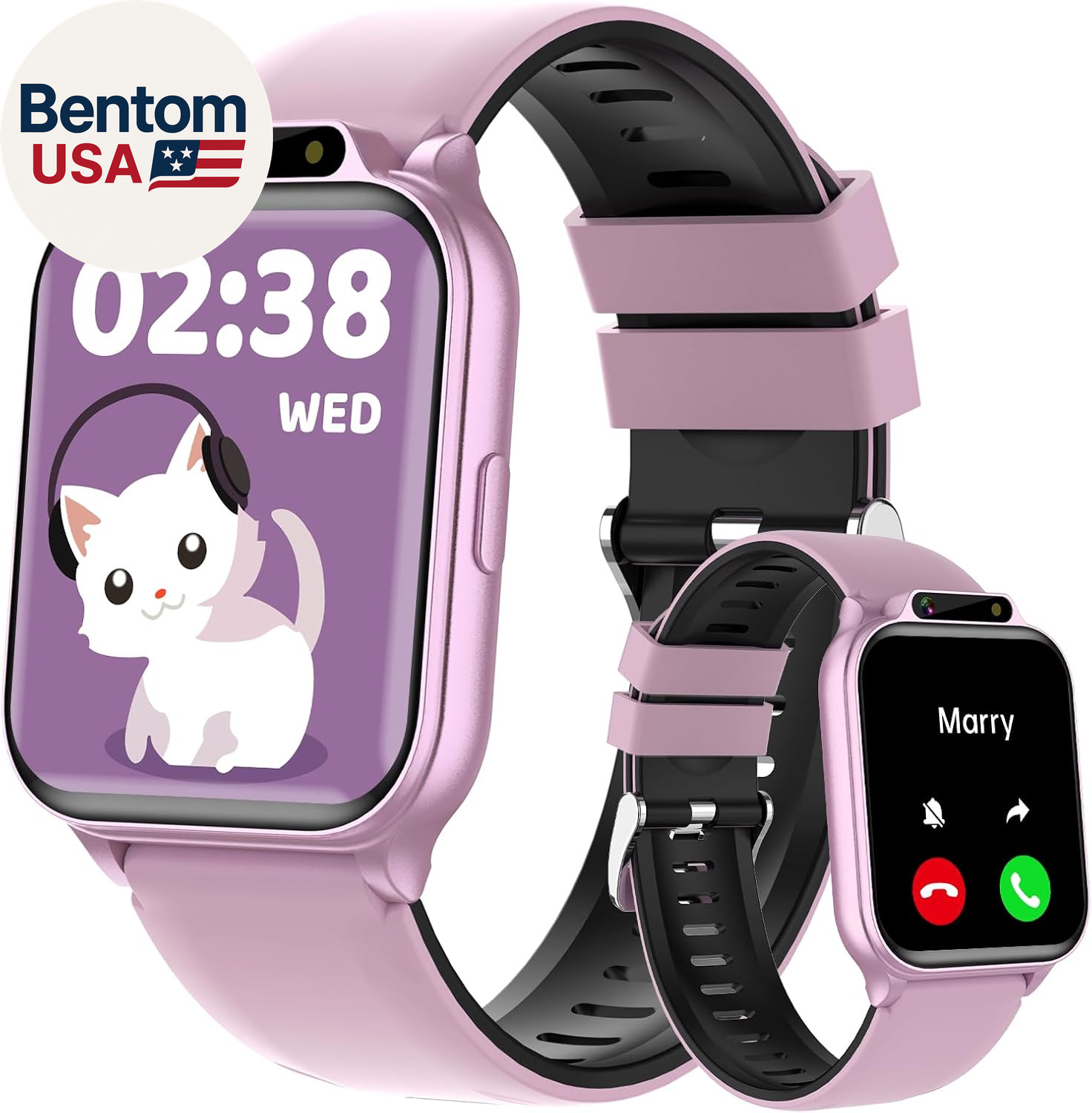 Smart Watch for Kids, 1.85″ Fitness Tracker with Heart Rate, Sleep Monitor, IP68