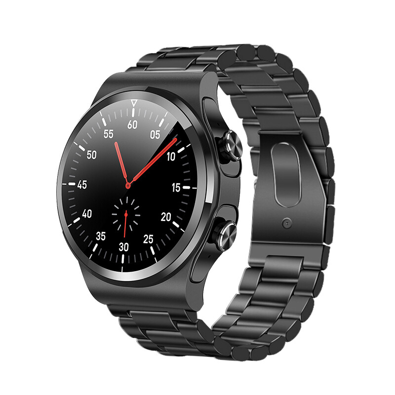 2 in 1 Smart Watch Bluetooth Call Music Smartwatch with Mini Earbuds