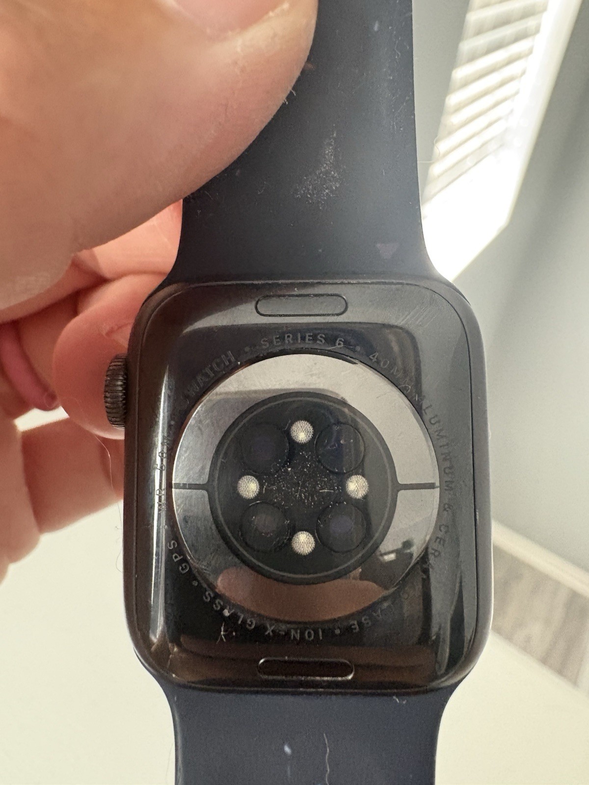 Apple Watch Series 6 40mm Aluminum Gray Case GPS ECG Smartwatch