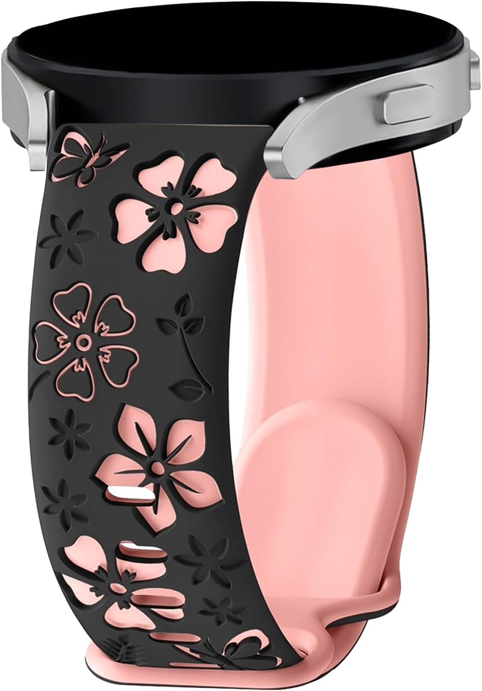 20mm Soft Silicone Strap Compatible with Garmin Vivoactive 5/6
