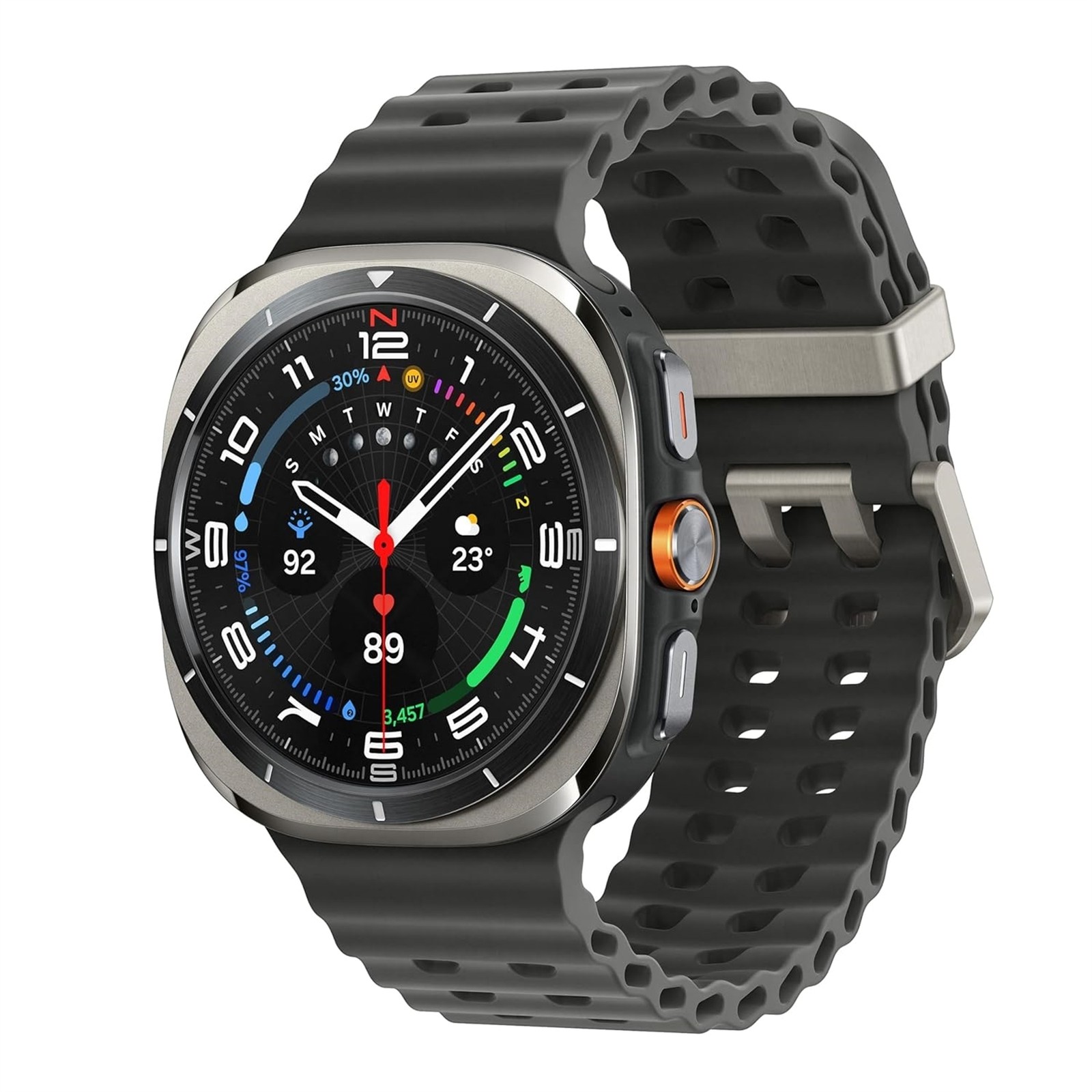 Samsung SM-L705F Smart Watch (GPS + Cellular) 47mm, Titanium Silver