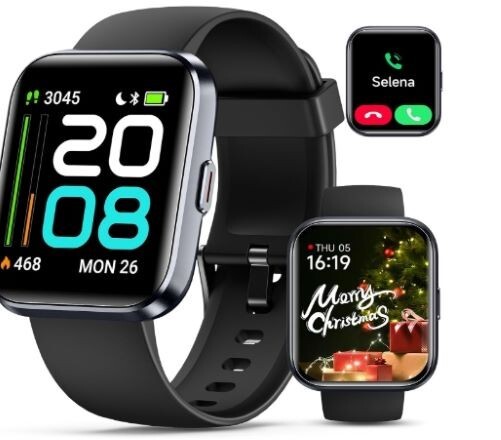 Smartwatch 208 Plus – IDW19 Black