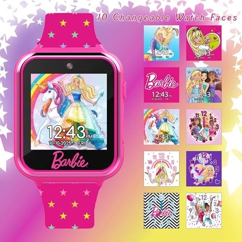 Interactive Kids Smart Watch – Touchscreen, Games, Selfie Camera, Step Tracker,
