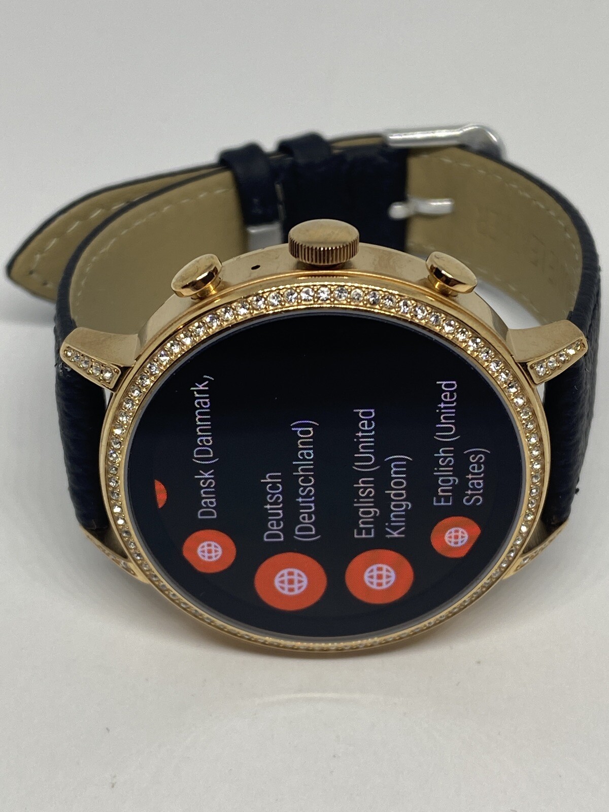 Fossil Gen 4 Authentic Digital Dial Smart Watch Custom Band FTW6011 AB427