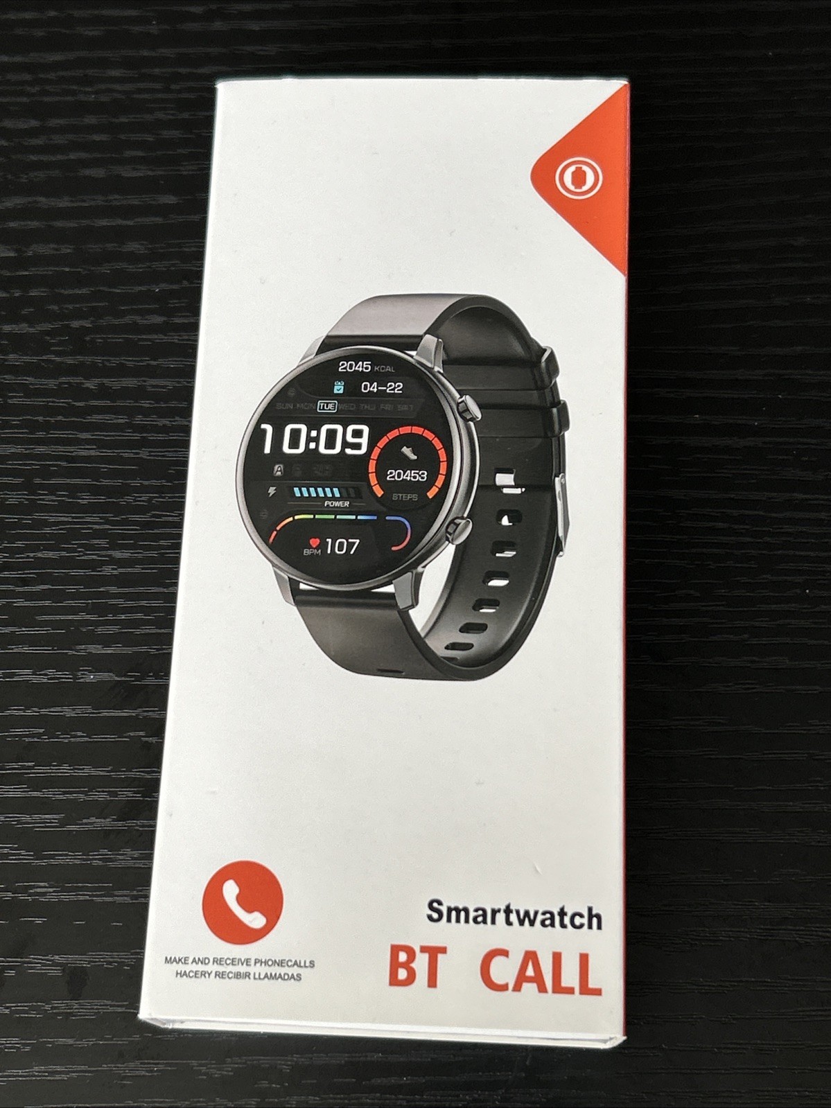G28 Smart Watch 1.39 inch Smartwatch Fitness Running Watch (BLACK)