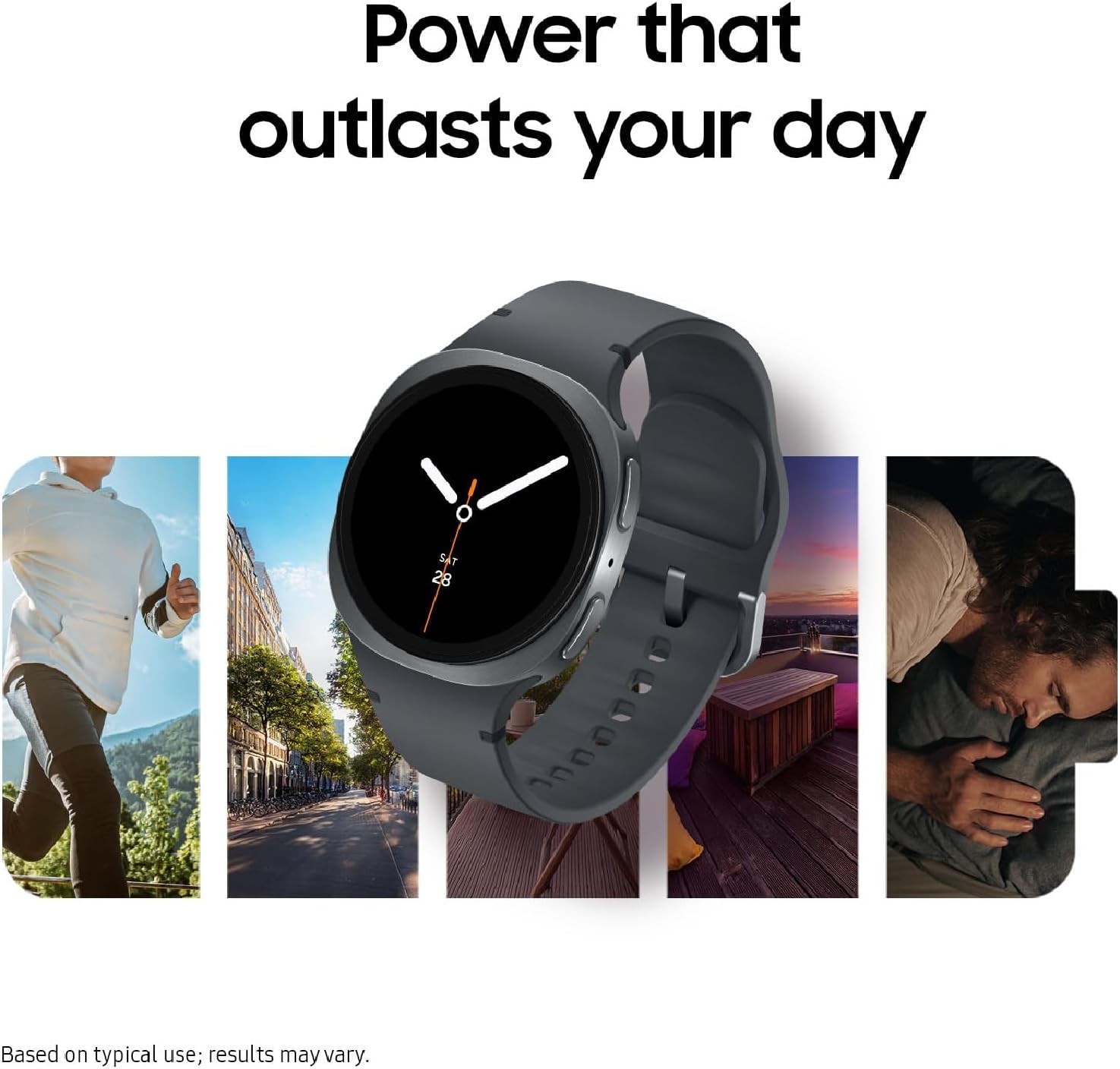 Samsung Galaxy Watch 8 44mm Aluminum Smartwatch BT Graphite 32 GB SM-L330NDACXAA
