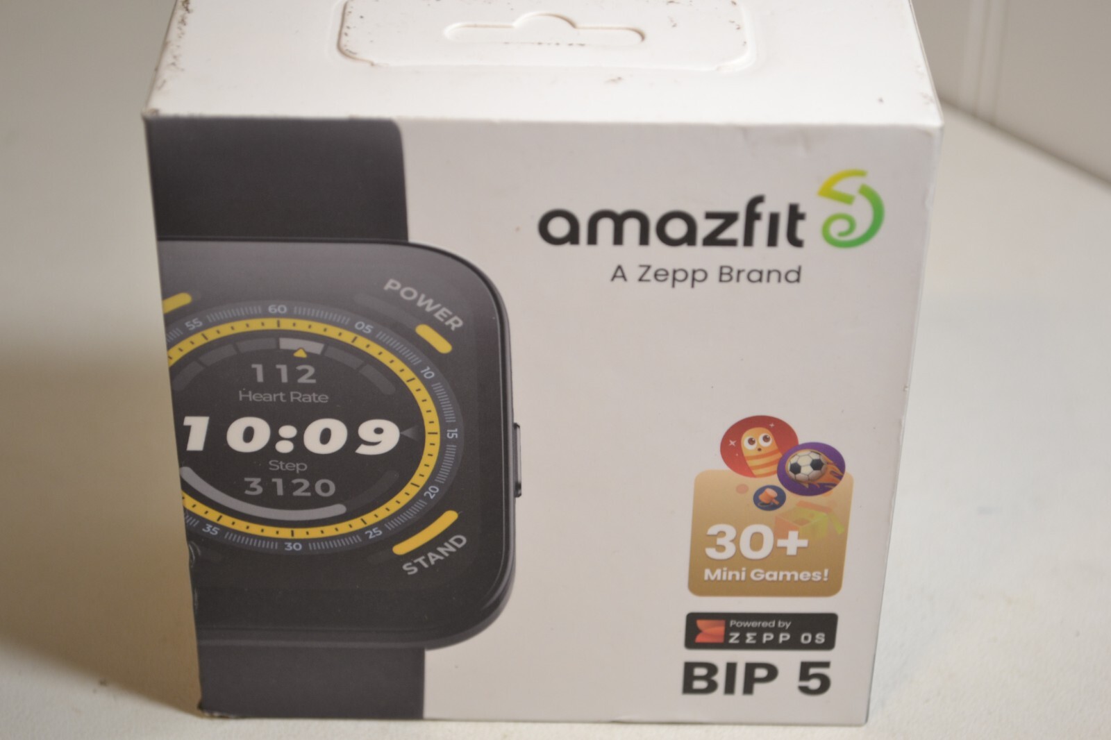 AMAZFIT (A Zepp Brand) Smartwatch BIP 5 Soft Black