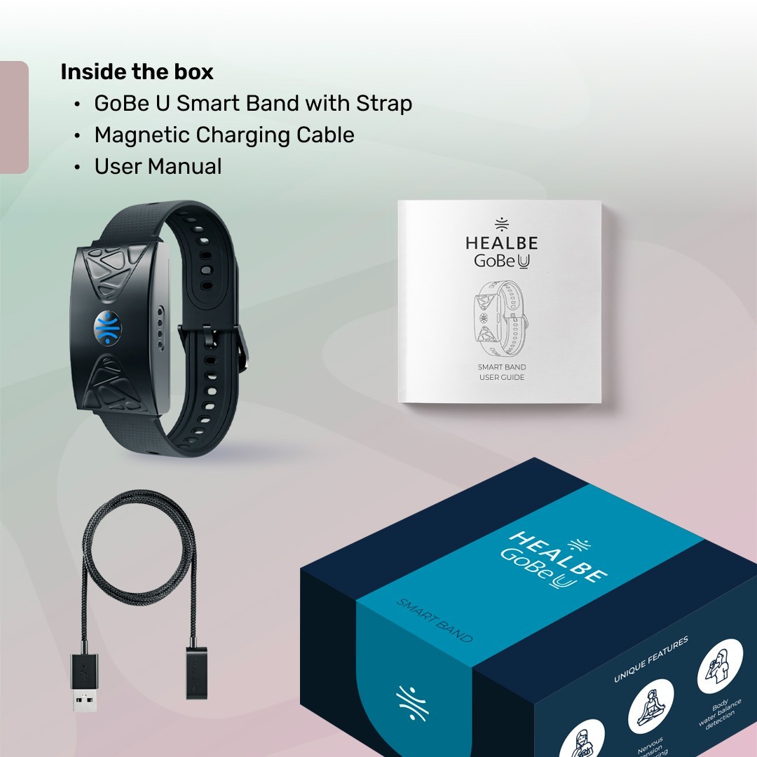 Automatic Calorie Intake Smart Band, Energy Balance Insights, Hydration, Sleep