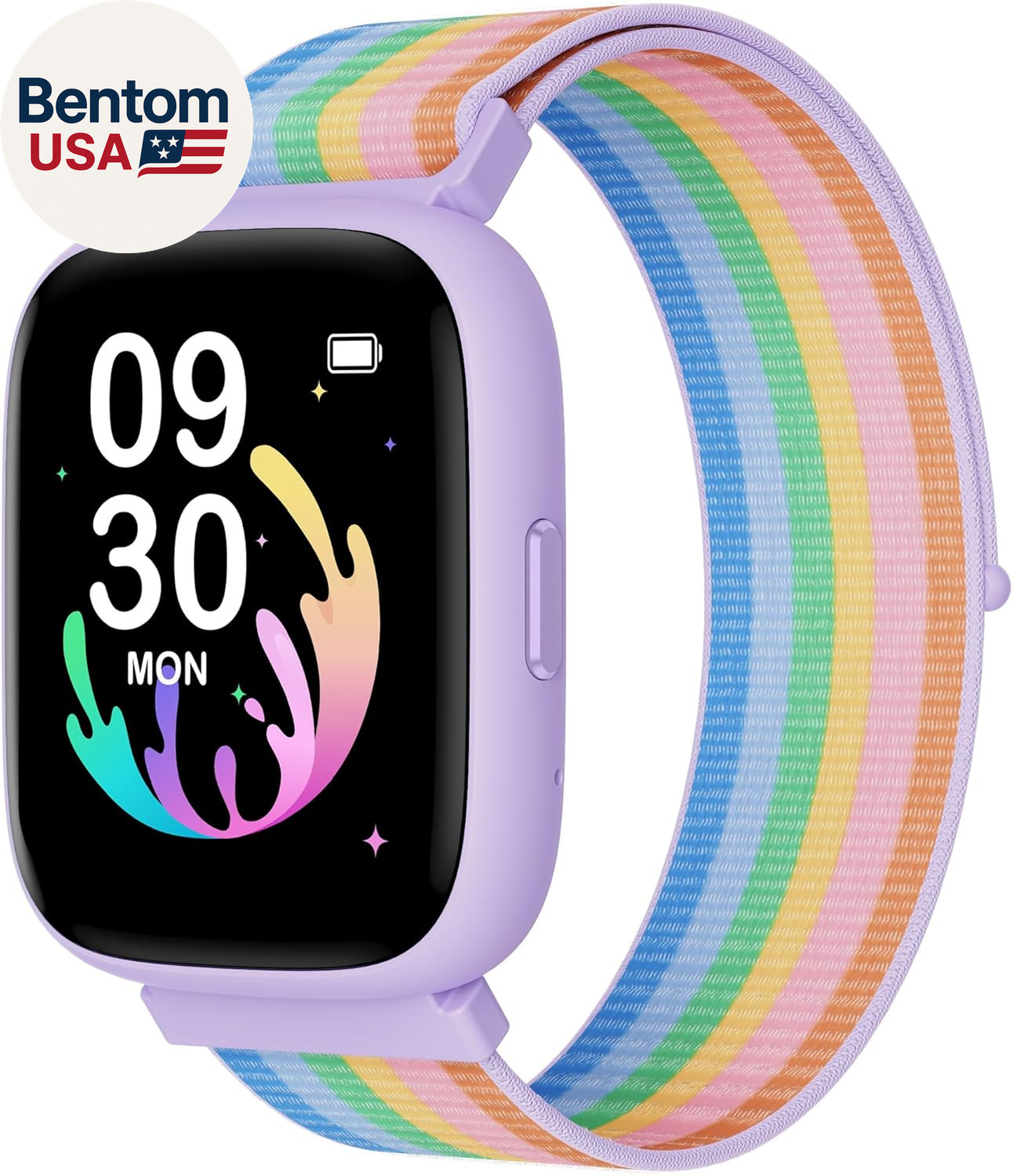 Smart Watch for Kids, 1.8″ Fitness Tracker Watch Pedometer, Heart Rate, IP68 Wat