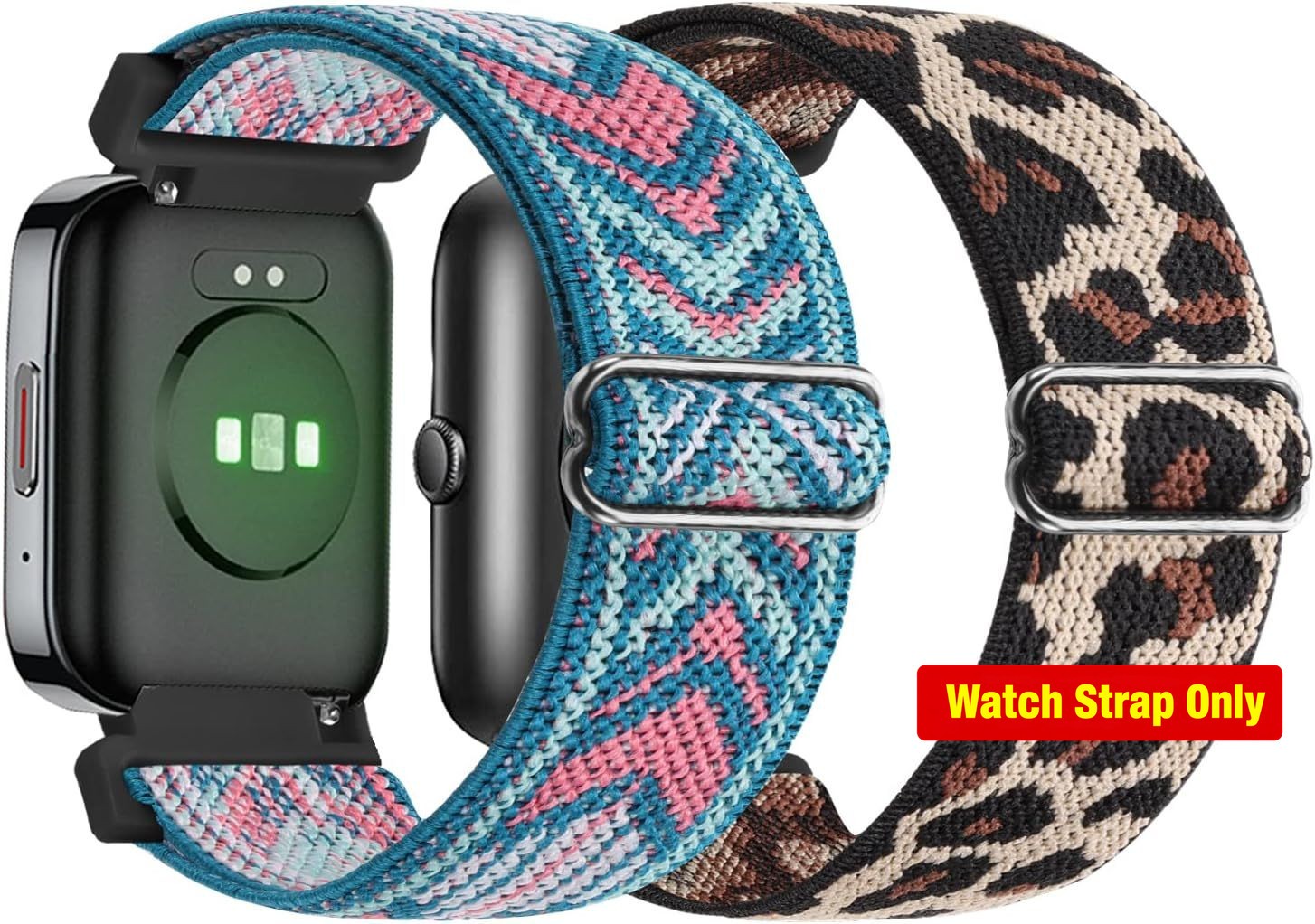 19mm Nylon Strap Compatible with SKG V7 Pro – Adjustable Soft Stretchy Loop