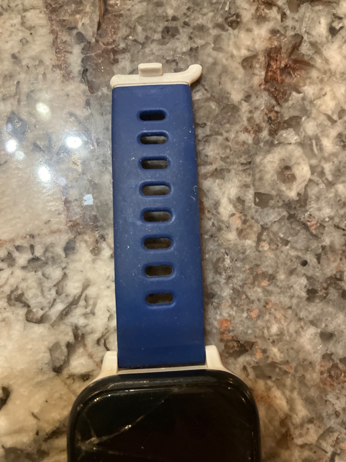 PARTS ONLY Verizon Gizmo 1st Generation Smartwatch Kid Blue White Model QTAX53