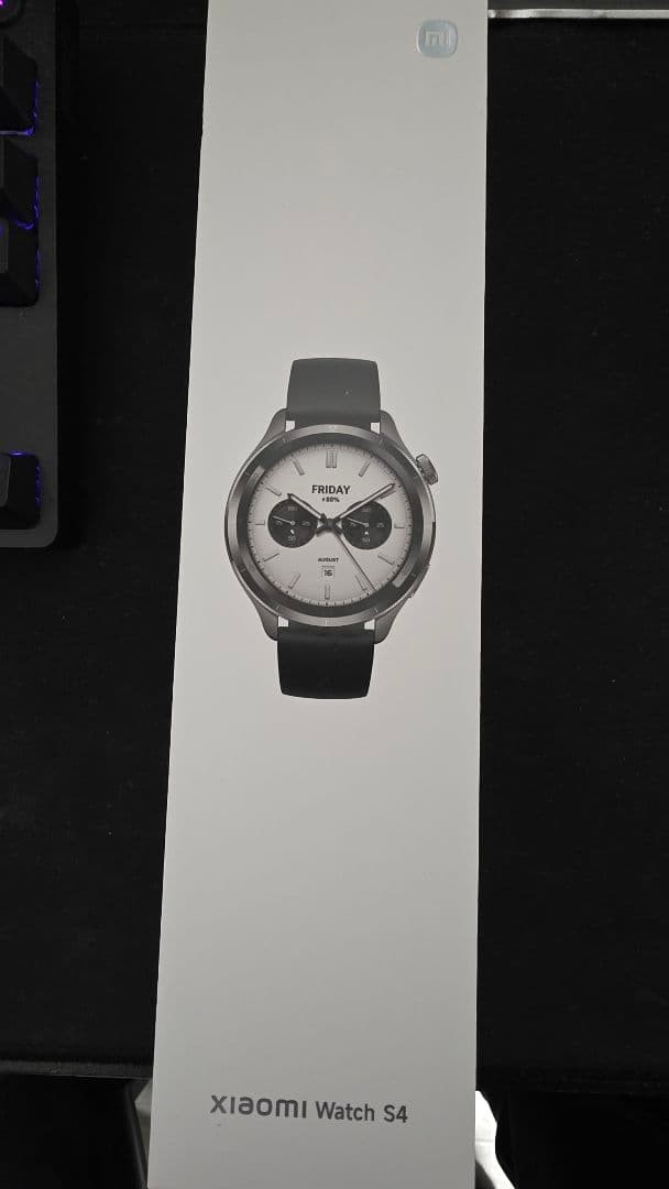 XIAOMI Watch S4 Smartwatch Black 1.43in AMOLED 5ATM Waterproof With Box Used