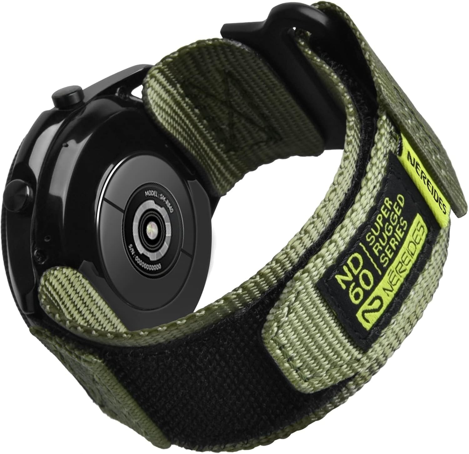 22mm Nylon Band for Garmin Vivoactive 4/Forerunner 255/ Samsung Galaxy Watch 3