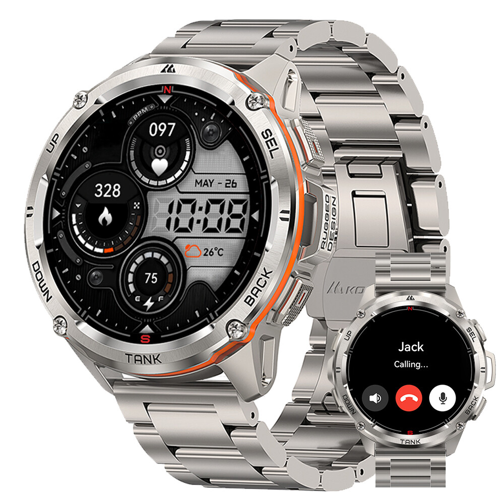 KOSPET TANK T3 Ultra Smart Watch Men GPS Smart Watch IP69K Waterproof Watch NEW