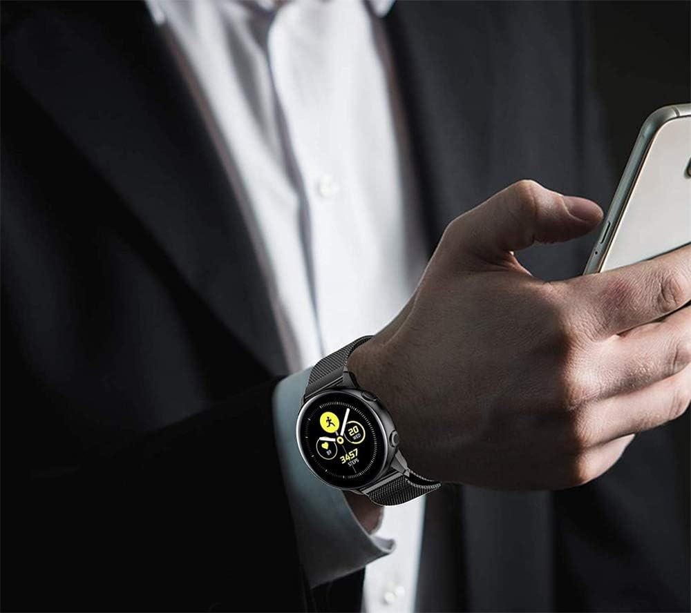 20mm Stainless Steel Strap Compatible with Samsung Galaxy Watch 7 40mm 44mm