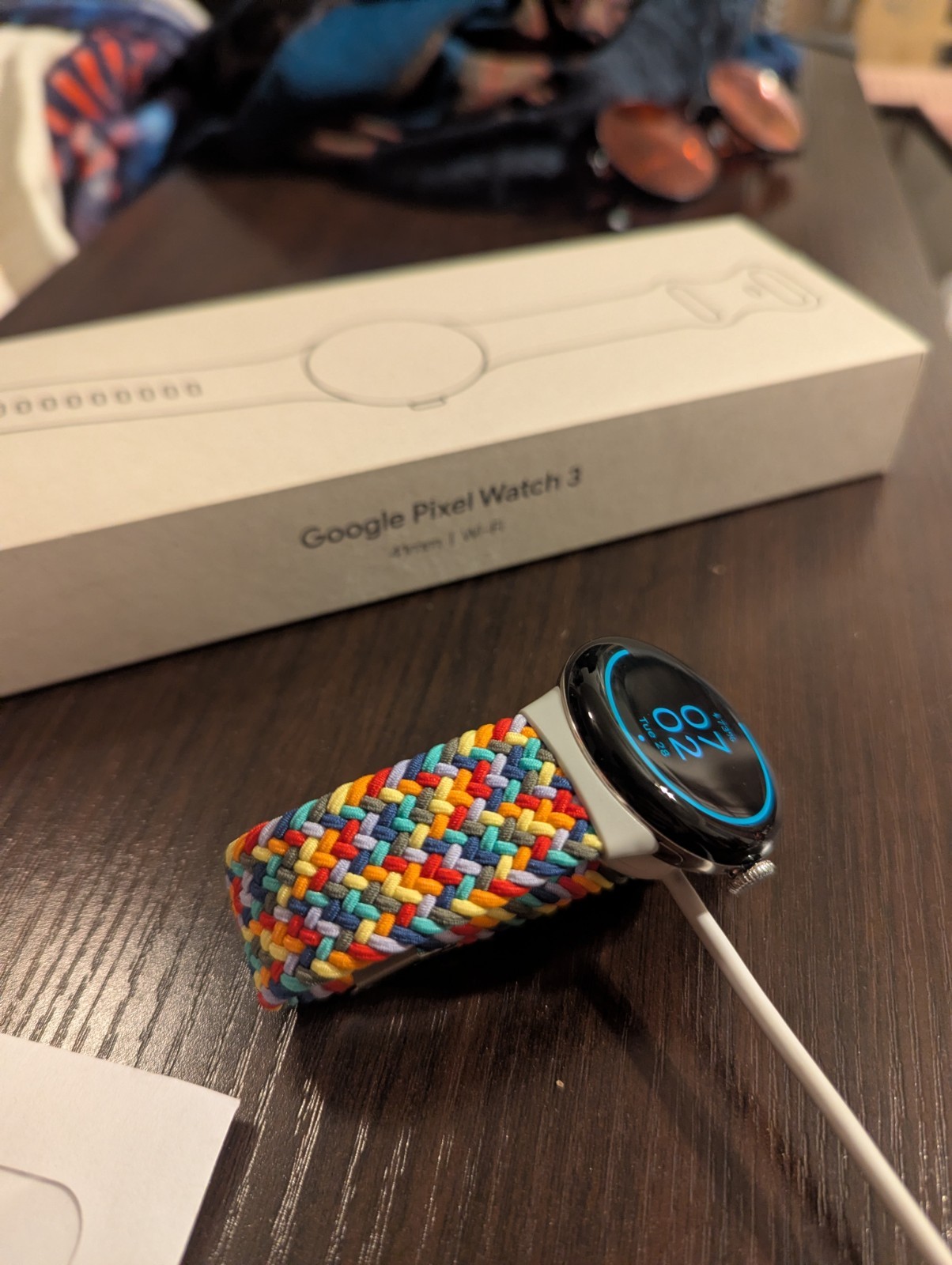 Google Pixel Watch 3 GA05735-US 41mm WiFi GPS – Porcelain Band – New Open Box-