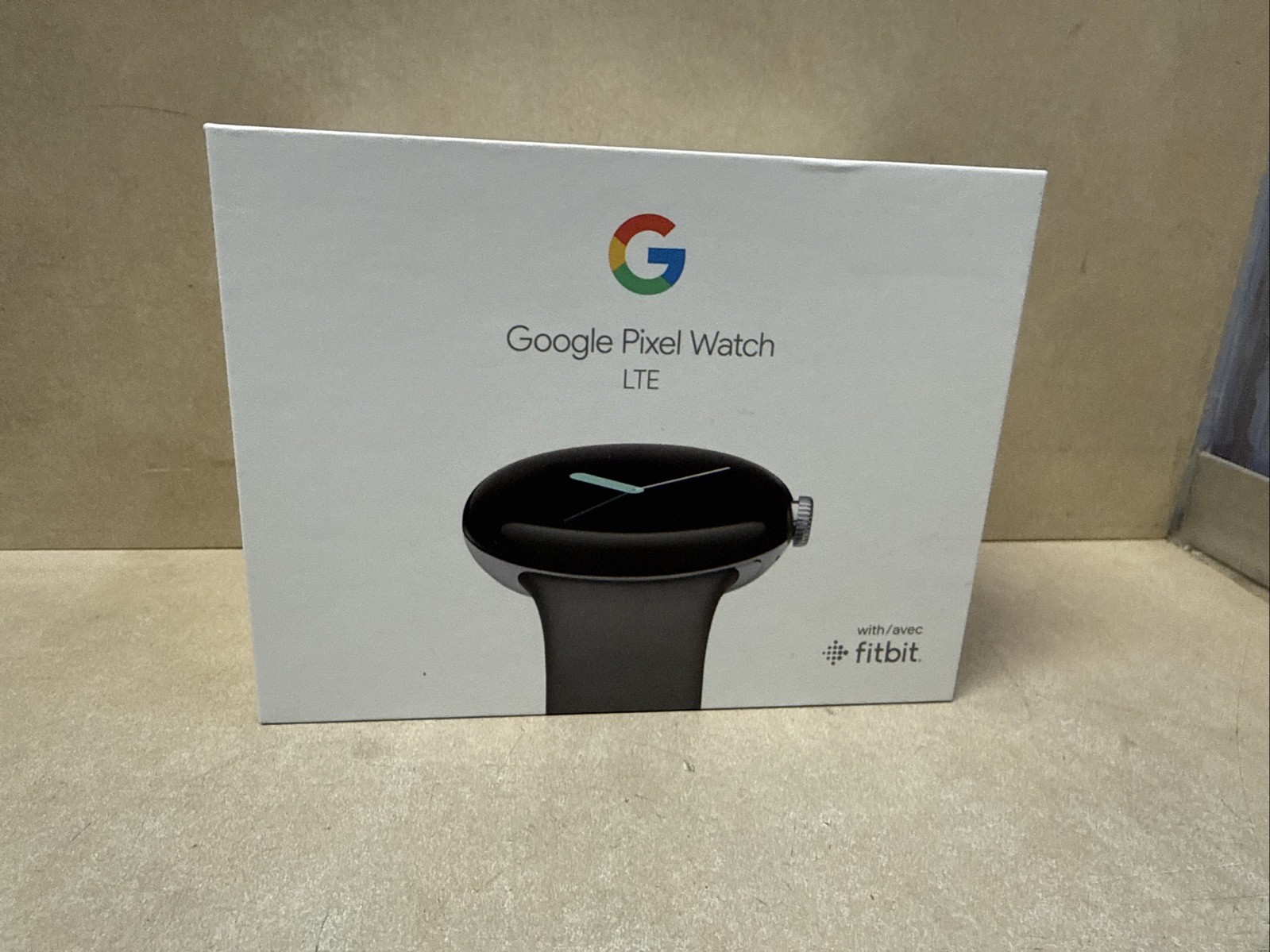 Google Pixel Watch 41mm Polished Silver Stainless Steel Case with Charcoal…