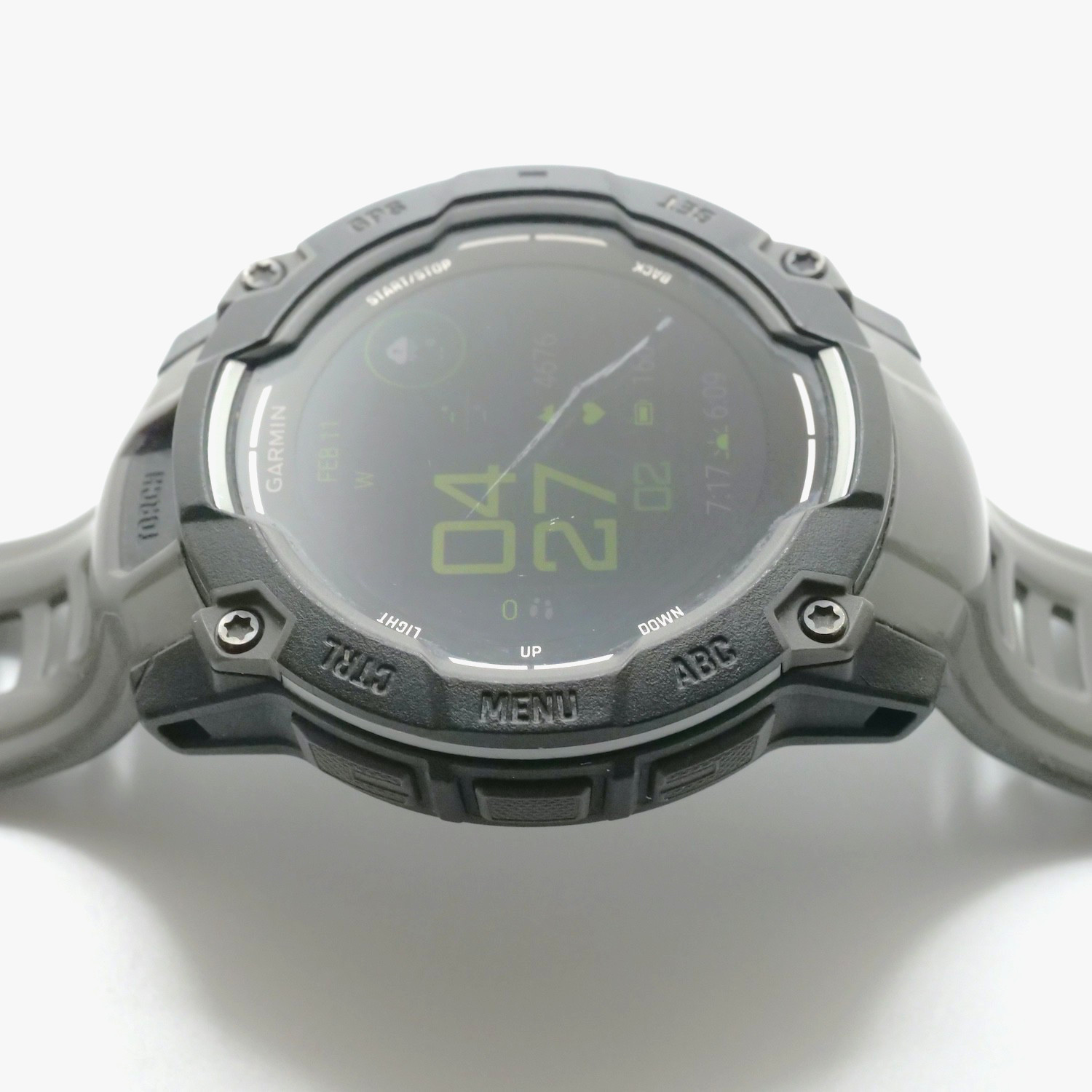 Garmin Instinct 3 AMOLED 50mm Rugged GPS Smartwatch Black/Charcoal 010-03020-00