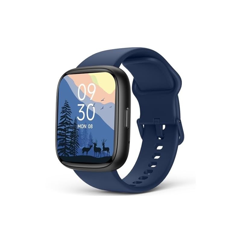SOUYIE Smart Watch w/ 100+ Sport Modes, Alexa, 1.83″ HD Touchscreen, Waterproof