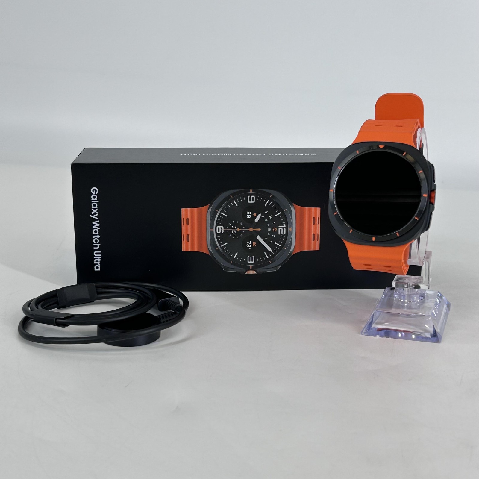 Samsung Galaxy Watch Ultra (2025) 47mm Gray Titanium (LTE) w/ Band – Very Good