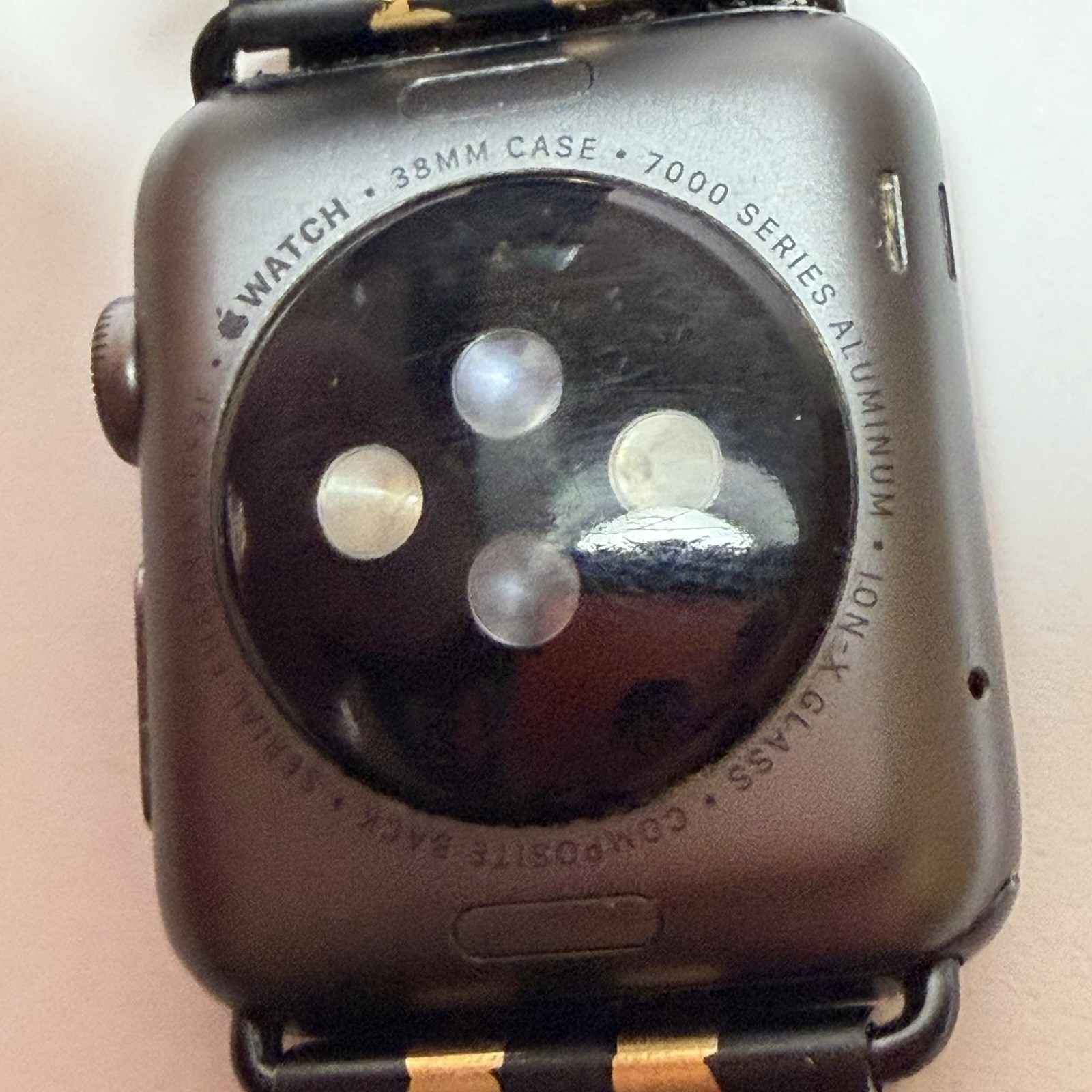 Apple Brand Watch 7000 Series 38 mm Case Composite Back Aluminum For Parts
