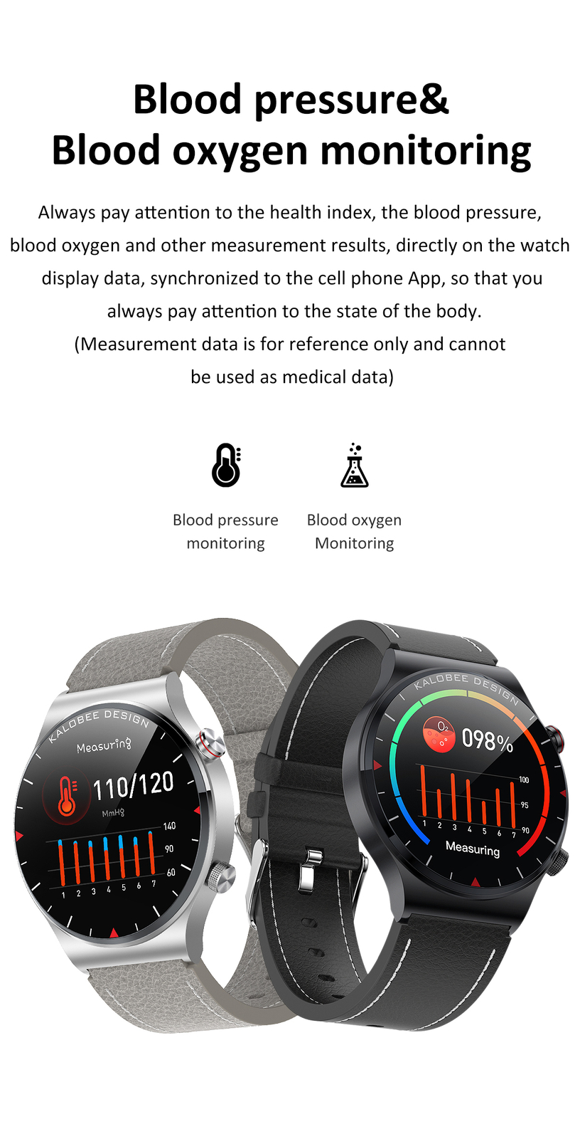 Smart Watch Sports Bluetooth Sleep Monitoring IP67 Waterproof for Android ios