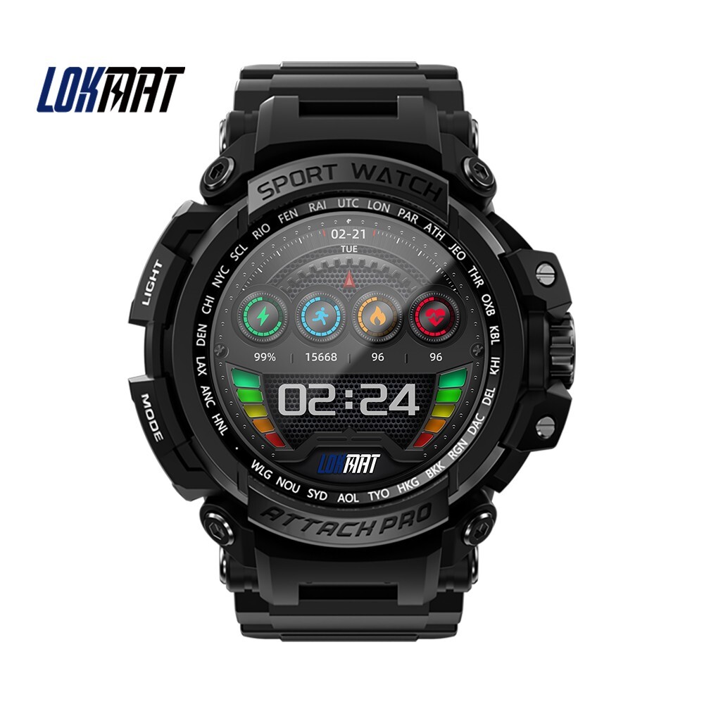 LOKMAT ATTACK PRO Smart Watch Bracelet Fitness Tracker BT Call Sport Watch NEW