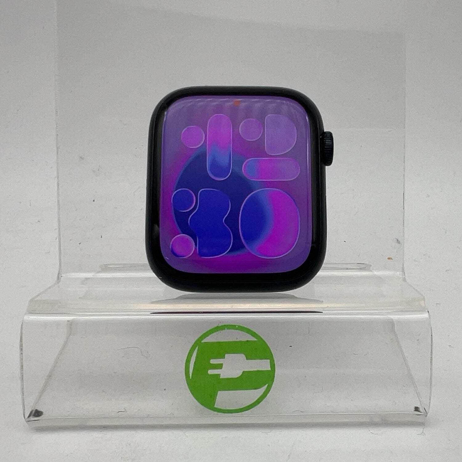 GPS Only Apple Watch Series 7 45MM Midnight Aluminum MKN53LL/A Face Only