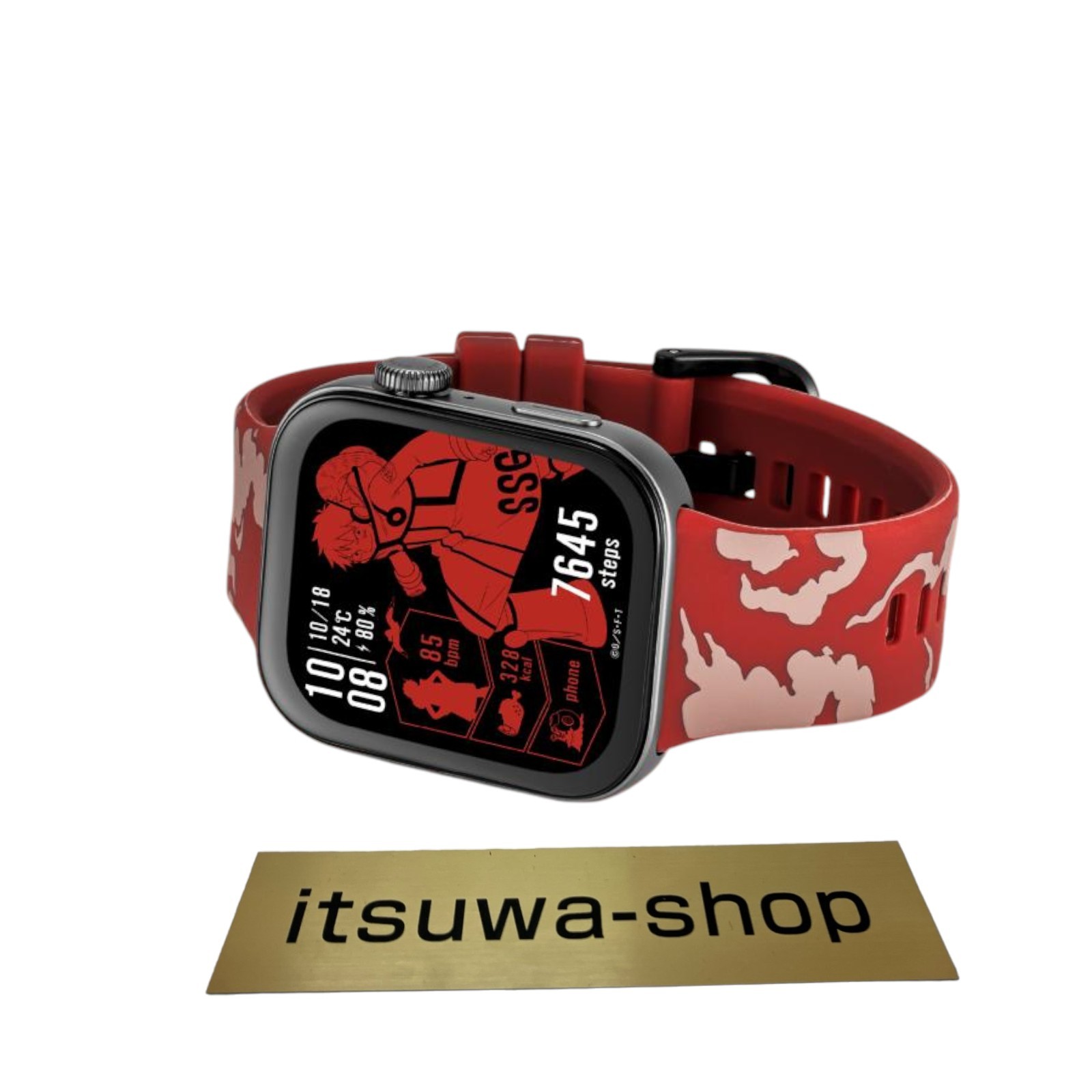 GARRACK One Piece Luffy Model / HUC-OP-FT3-L Smartwatch New Red