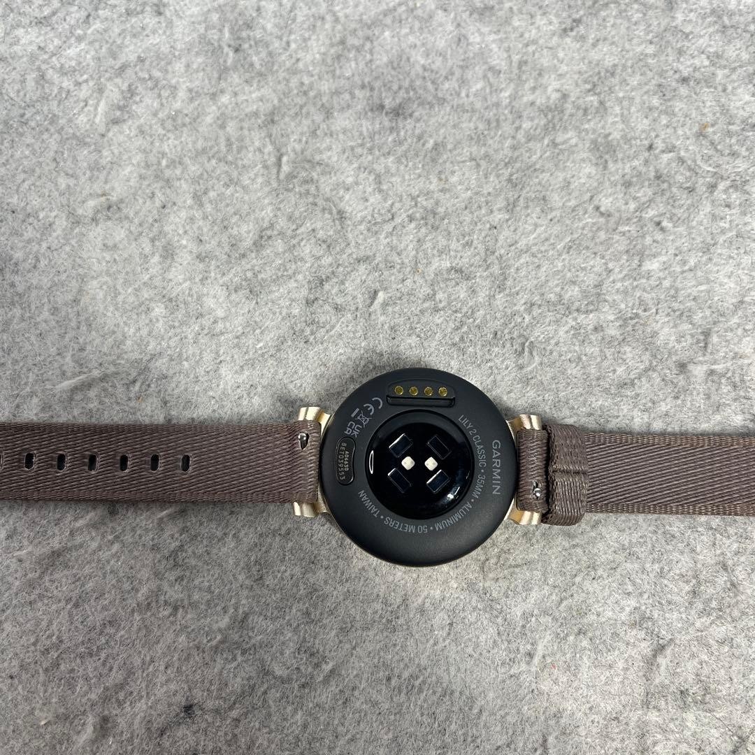 Garmin Lily 2 Classic Smartwatch Fitness Tracker Women Black Leather