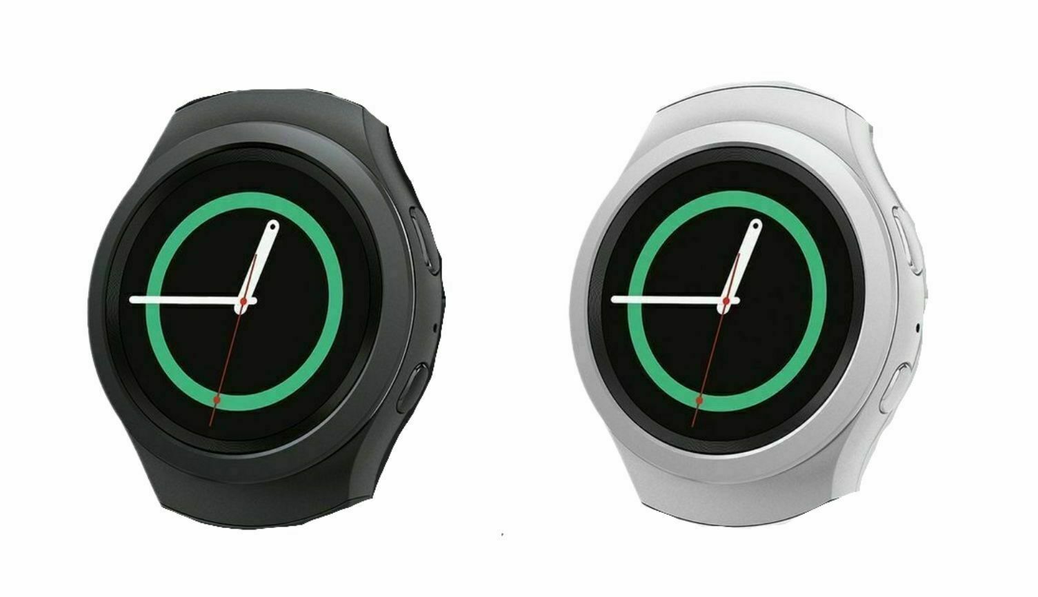 Samsung Galaxy Watch Gear S2 44mm – Black / Silver – For Parts Only