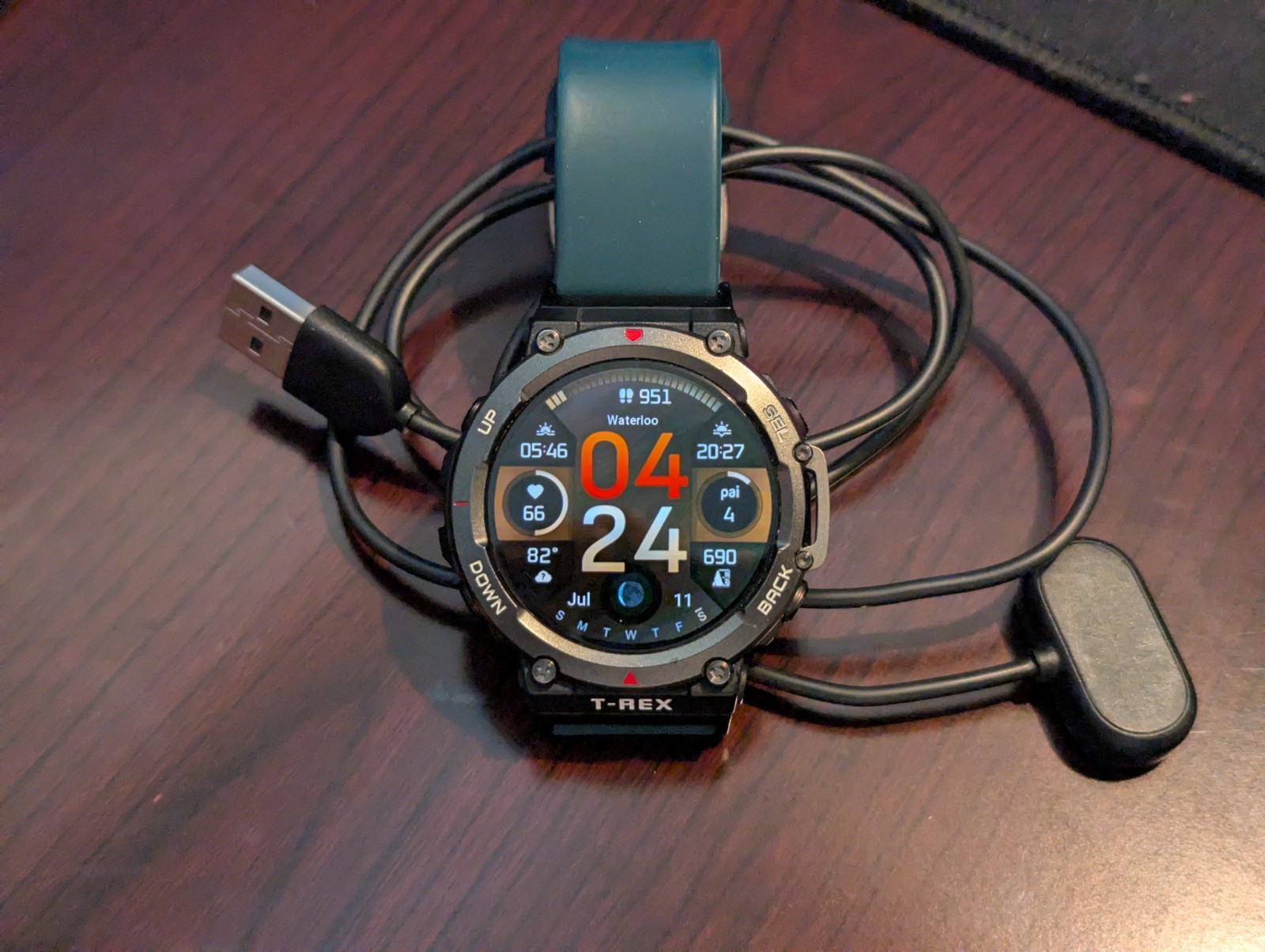 *Amazfit T-Rex 2 SmartWatch GPS Fitness Trainer Bundle USED EXCELLENT CONDITION*