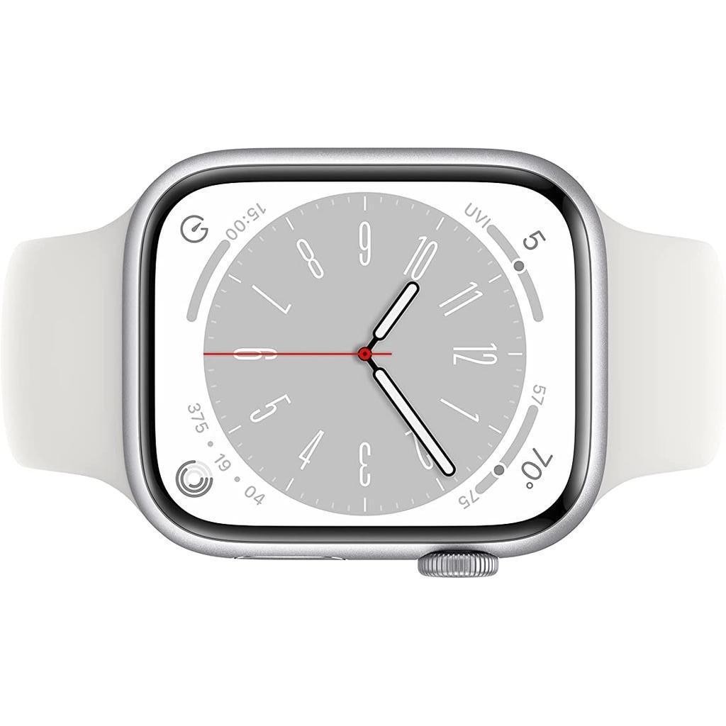 Apple Watch Series 8 Aluminum 41mm A2772 (GPS + Cellular) Silver (Good)