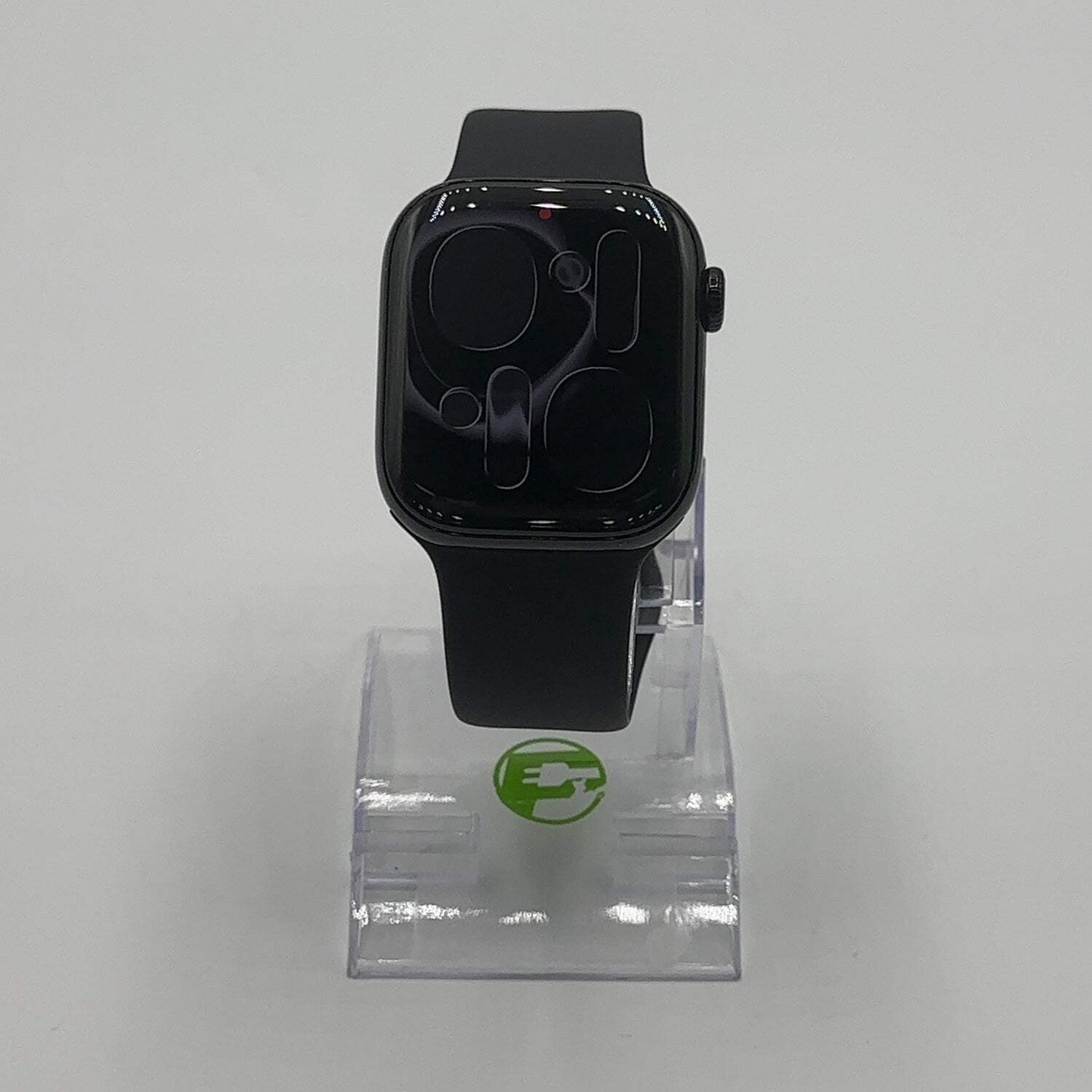 Unlocked Apple Watch Series 11 42MM Jet Black AluminumBlack Sport Band MF834LW/A