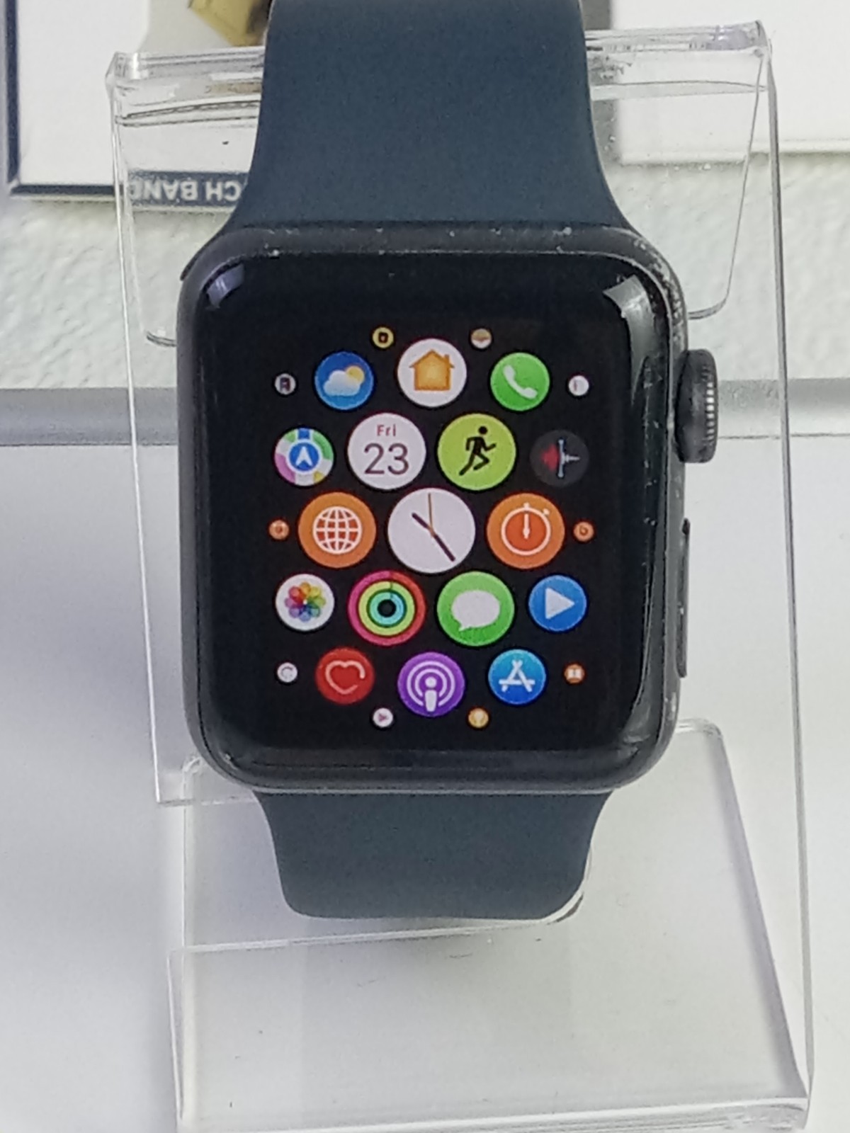 Apple Watch Series 3 38mm Silver Aluminium Case with extra bands