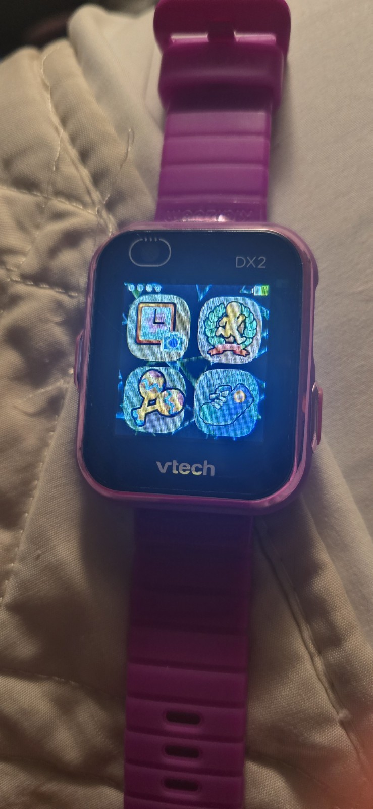 VTech KidiZoom Smartwatch DX2 Kids Touchscreen Camera Purple