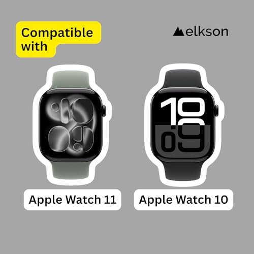 1 Pack Bumper Case for Apple Watch 46mm Quattro Series Rugged Military Grade Bla