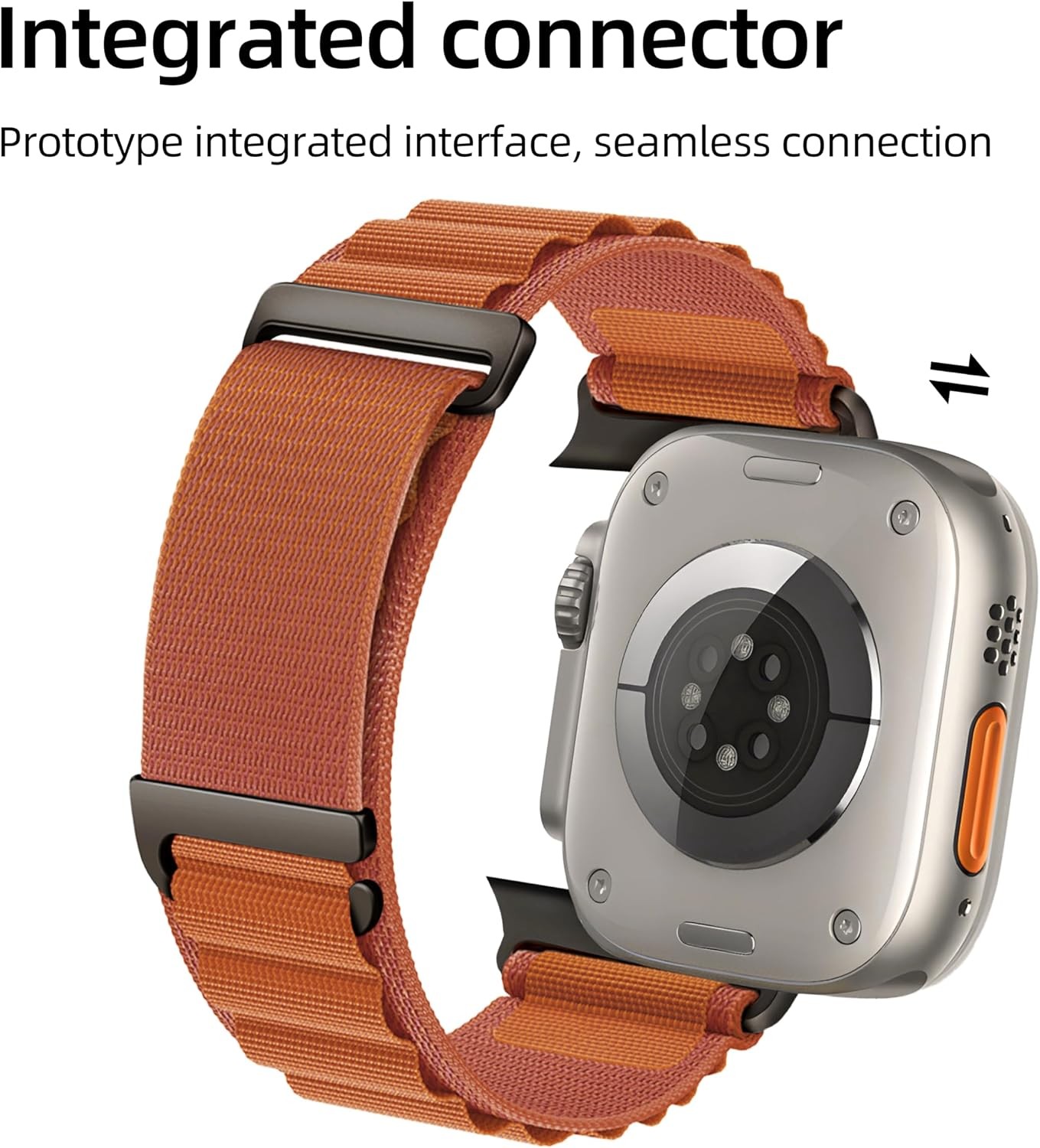 Alpine Nylon Sport Strap Compatible with Apple Watch Ultra 49mm, Stretch Loop