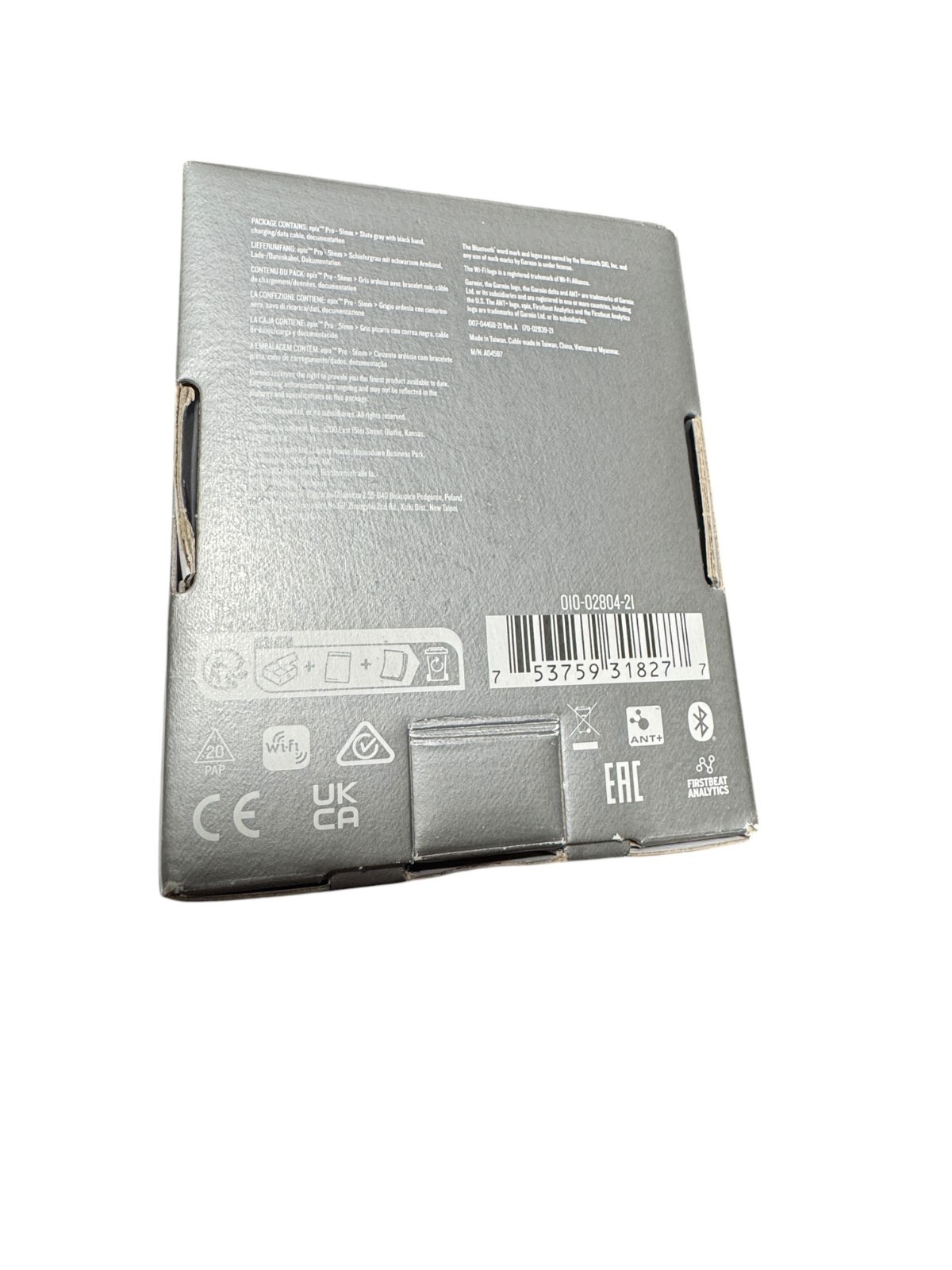 Garmin Epix Pro Gen 2 51mm – Screen Visible Only w/ Light – Parts/ Repair
