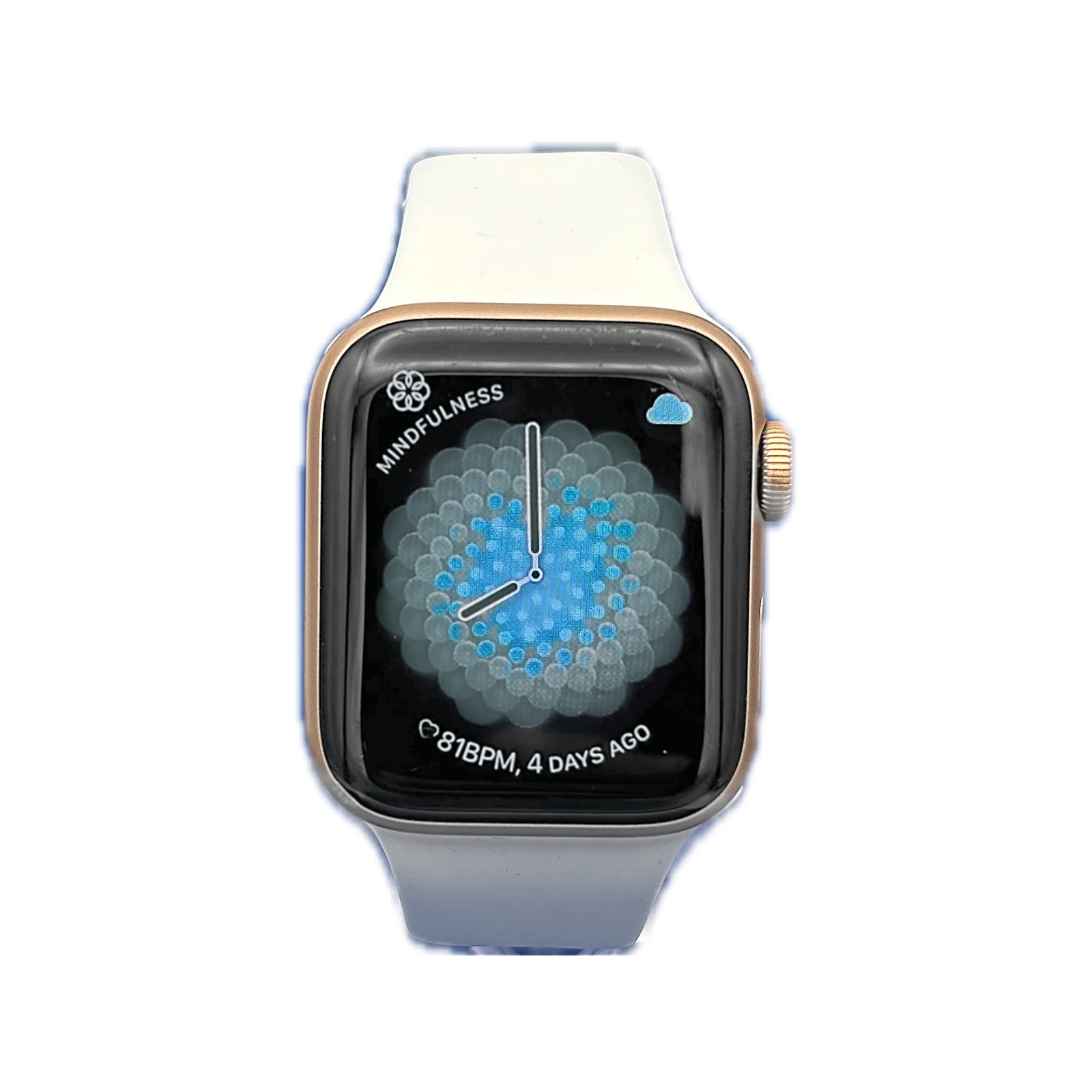 Apple Watch Series 4 40mm GPS+Cellular Rose Gold Aluminum LTE White Sport Band