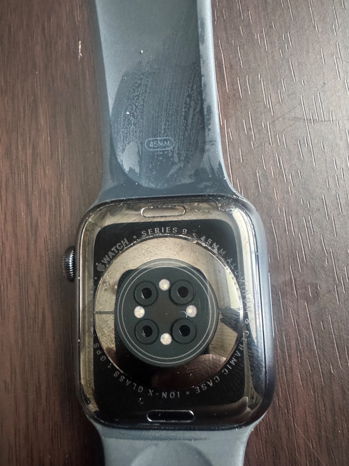 Apple Watch Series 9 45mm Stainless Steel Case with Milanese Loop – Graphite,…