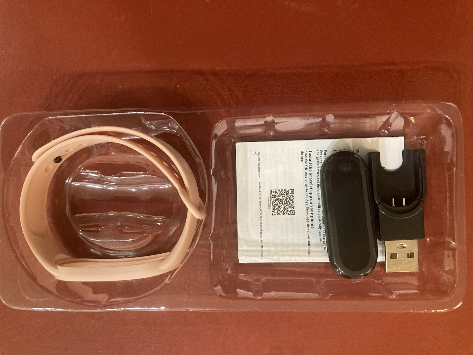 Smart Band 8 W/Charging Clip New Bluetooth 4.0 BLE Android 4.4 & Ios Above 8.5.
