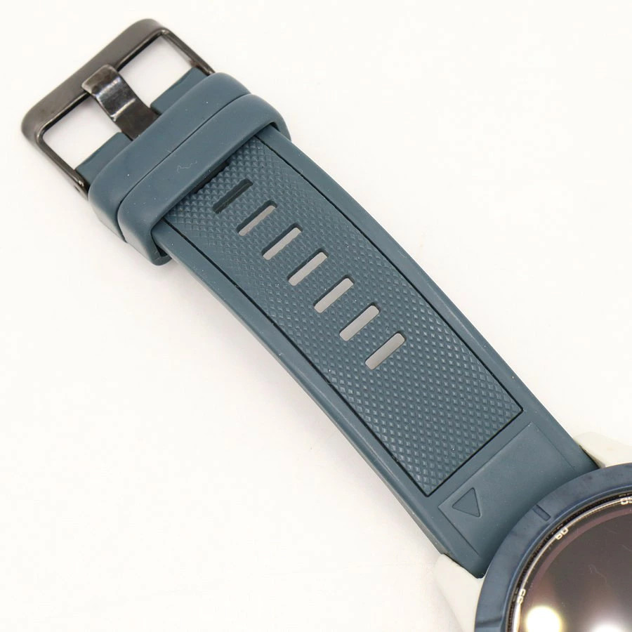 Garmin fenix 6 Pro Dual Power 010-02410 White and Blue Used GPS Smartwatch