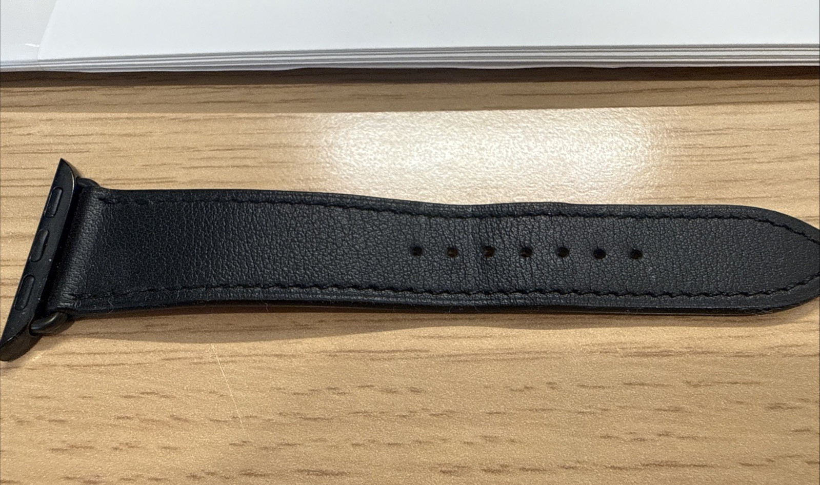 🚀 Apple Watch Series 5 Hermes 40mm Space Black Noir Tour Leather Straps