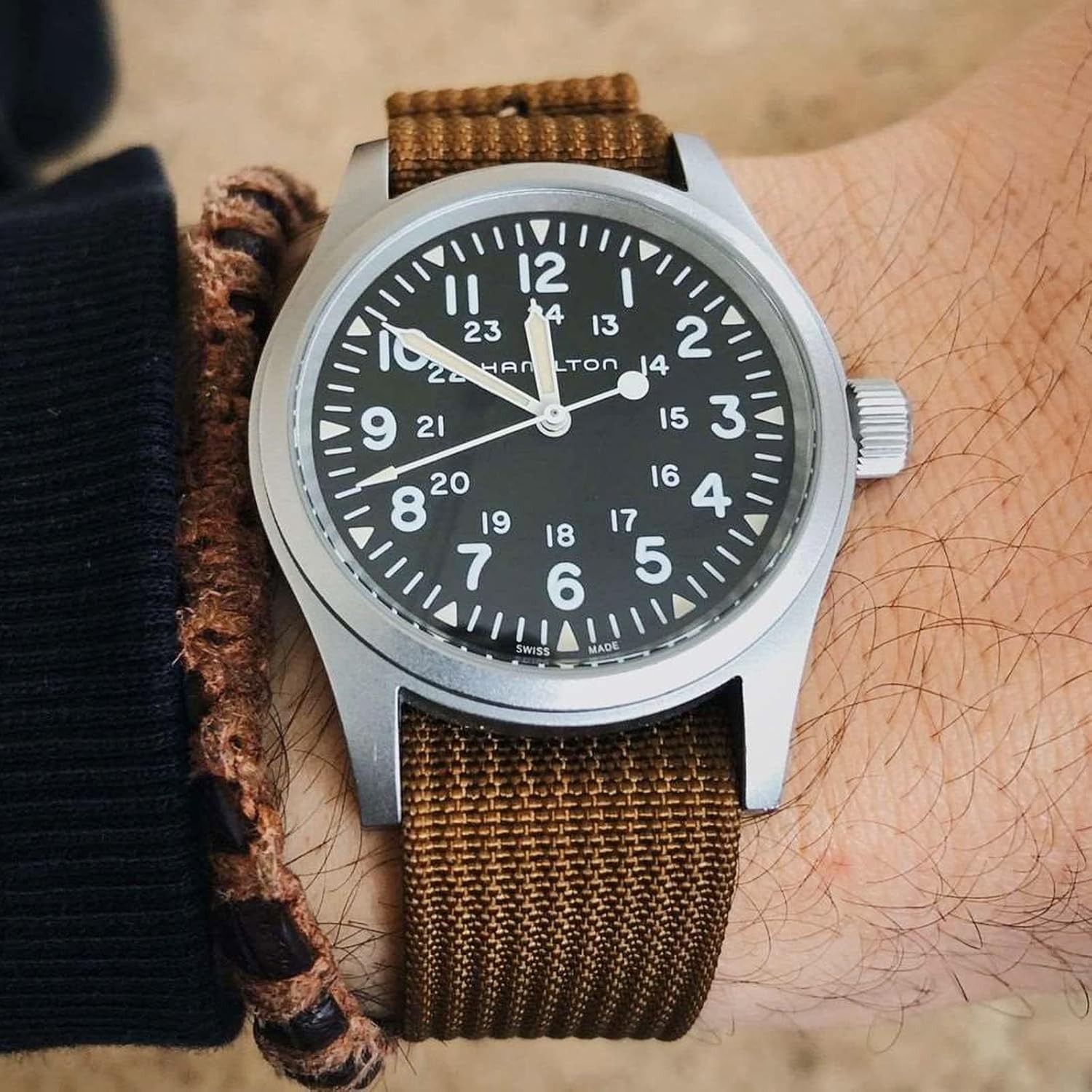 Premium Military Ballistic Nylon Strap Compatible with 20mm Watches